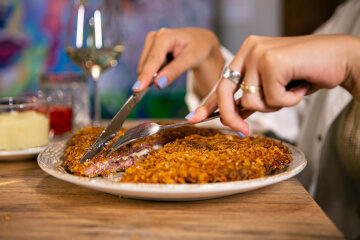 Cachopo de solomillo y queso de cabra I Arrabal-min