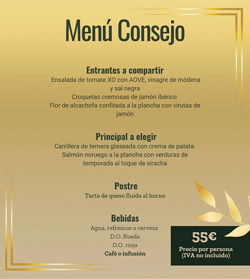 menu consejo